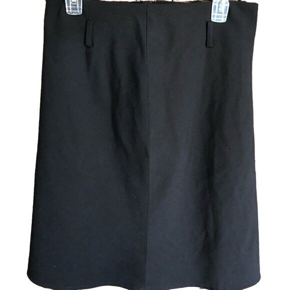 East 5th Black Fully Lined Mid-Length Skirt Size 8-EUC - Picture 6 of 9